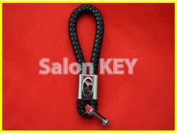 Брелок для ключей HYUNDAI кожаный шнурок карабин