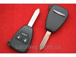 Корпус для ключа Chrysler 3 кнопки. вариант 1