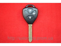 Ключ Toyota Camry корпус 3 кнопки Лезвие Toy43 NEW