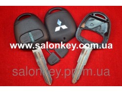 Корпус ключа Mitsubishi Outlander, Lancer, 2 кнопки Лезвие MIT11R