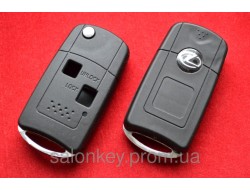 Выкидной ключ на Lexus es300, gs300, gs400, is300, lx470, rx300, корпус 2 кнопки Вид Дуга