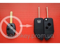 Ключ Honda Accord, Civic, CRV выкидной 3 кнопки Вид Lamborghini