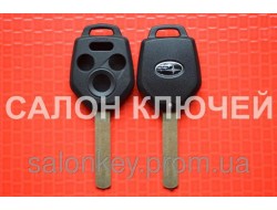 Ключ Subaru tribeca, forester, impreza, outback ключ 3+1кн. Лезвие DAT17 корпус вид№2.