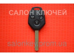Ключ Subaru вид ромб 3 кнопки 433Mhz чип 4D id62 лезвие Dat17. P\N: 88049SC000