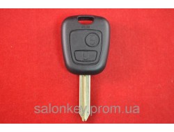 Ключ Citroen berlingo корпус 2 кнопки лезвие SХ9 Вариант 1