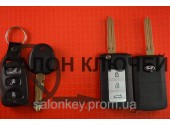 Выкидной ключ Hyundai для переделки 3 кнопки Вид №6 Smart