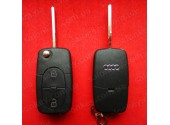 Ключ AUDI выкидной 2 кнопки 433Mhz id48 4D0837231R