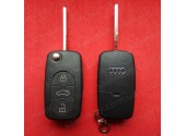Ключ AUDI выкидной 3 кнопки 433Mhz id48 4D0837231K