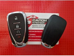 Корпус смарт ключа Chevrolet Volt 4 кнопки без LOGO