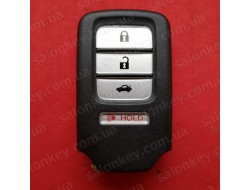 72147-T0A-A11 Смарт ключ HONDA с чипом и кнопками (ORIGINAL) 72147-T0A-A21 72147T-T0A-A31