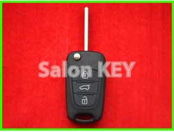 Ключ Hyundai выкидной корпус 3 кнопки средняя джип