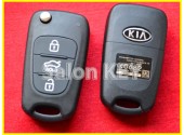 Kia ключ выкидной 3 кнопки корпус для оригинала средняя (Hold)