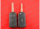 Mazda выкидной ключ на 2 кнопки корпус