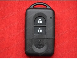 Ключ Nissan Micra, Note, Juke, Qashqai, X-Trail корпус 2 кнопки