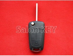 Выкидной ключ Opel Vectra C / 03-05 / 3 кнопки / HU43 / PCF4946 ID46 / G3-AM433TX / 93187508