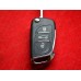 Выкидной ключ нового образца Peugeot 3 кнопки плата 0536 чип ID46 радиоканал 434Mhz FSK или ASK