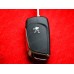 Выкидной ключ нового образца Peugeot 3 кнопки плата 0536 чип ID46 радиоканал 434Mhz FSK или ASK