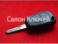 Корпус ключа Renault Kangoo и др 2 кнопки лезвие VAC102 Польша