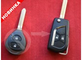 Ключ выкидной Toyota Camry Corolla RAV4 2 кнопки под Original