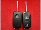 Выкидной корпус ключа Volkswagen на 2 кнопки с 10г под Оригинал