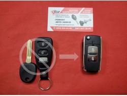 Ключ Hyundai выкидной для переделки 2+1 кнопка